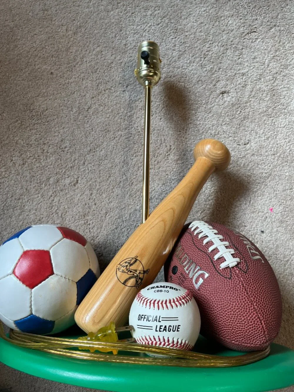 Vintage Sports Lamp